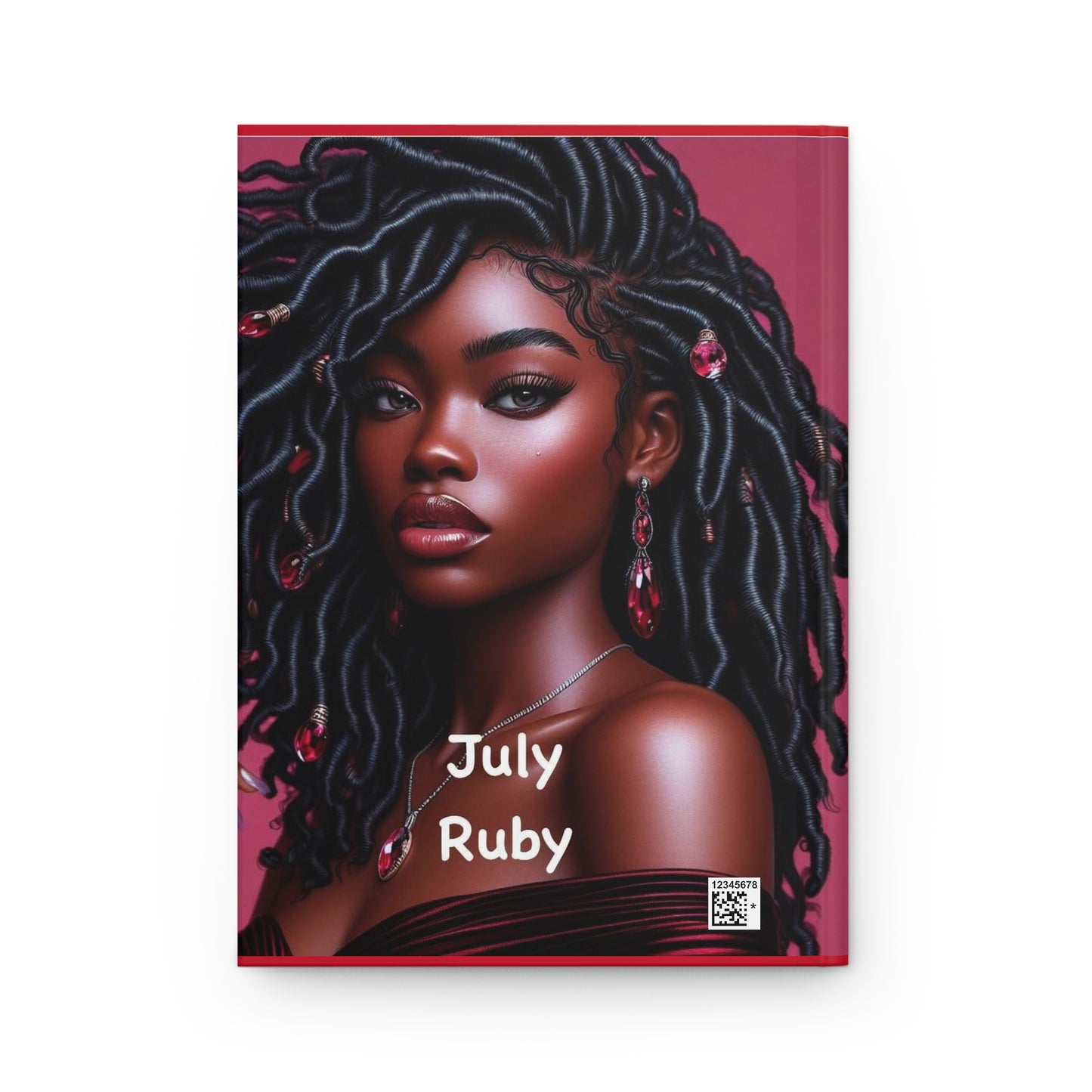 July Birthstone Hardcover Journal Matte