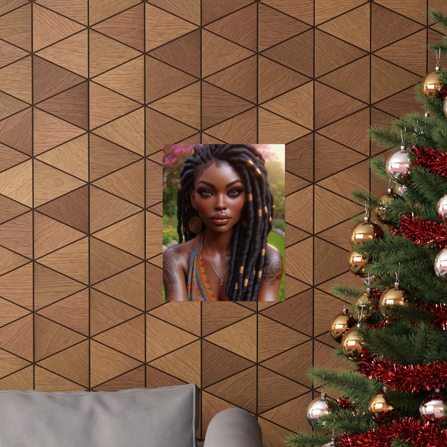 Copy of Copy of Beautiful Black women Matte Vertical Posters
