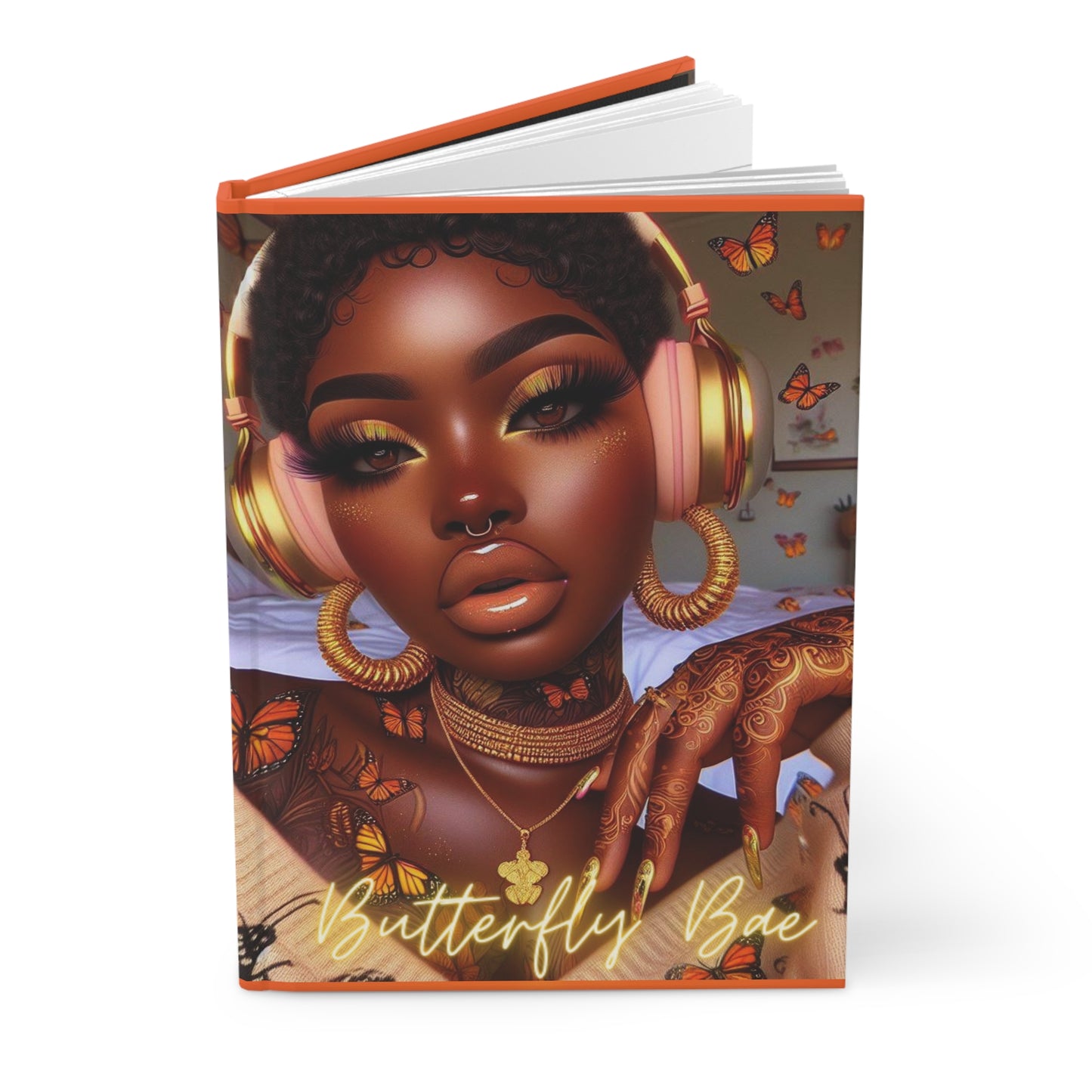 Butterfly Bae Hardcover Journal Matte