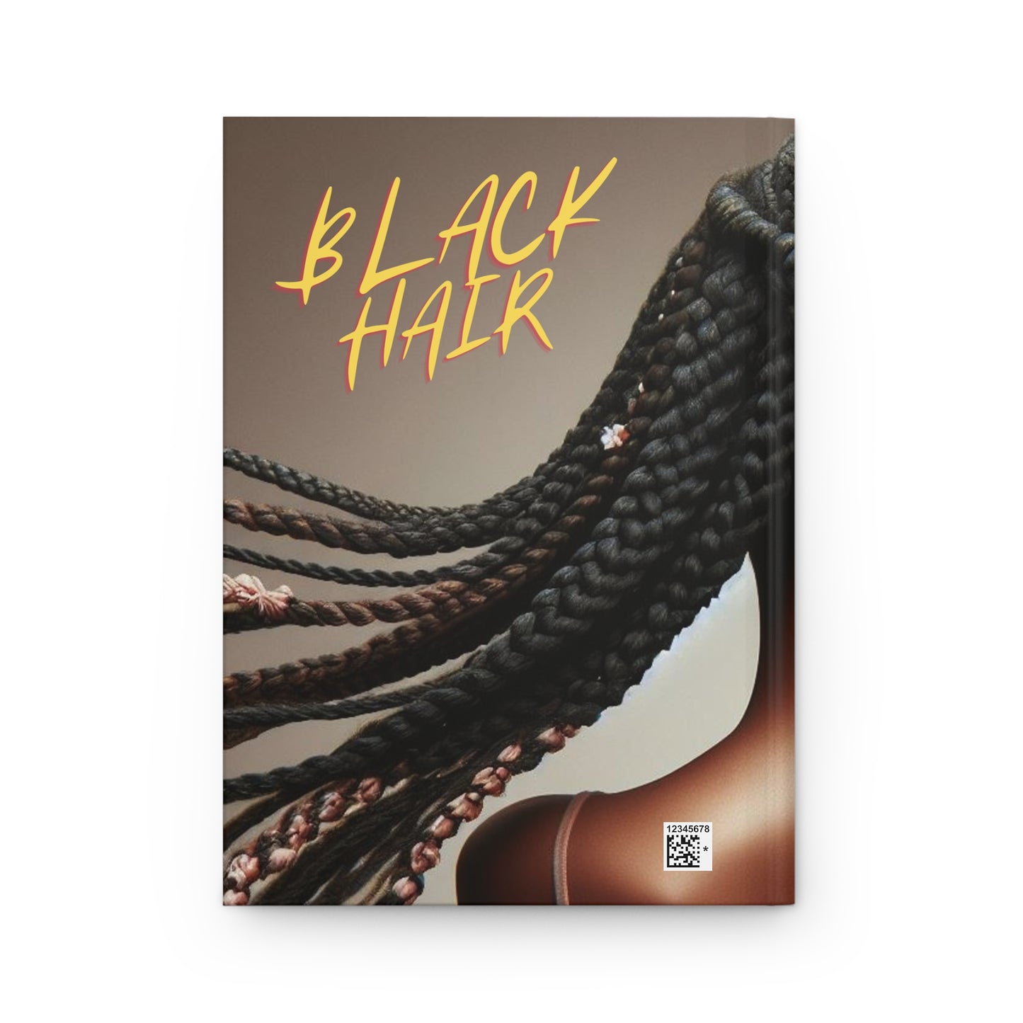 Black Hair Edition( braids)Hardcover Journal Matte