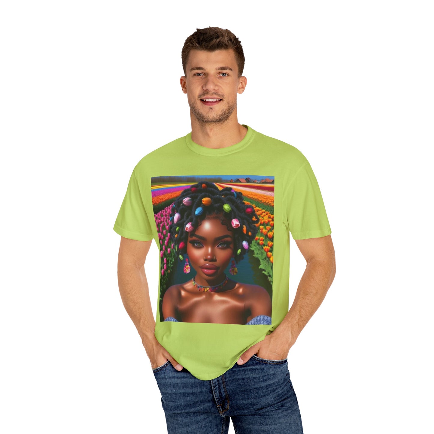 2024 Spring Season(Color Girl) Unisex Garment-Dyed T-shirt