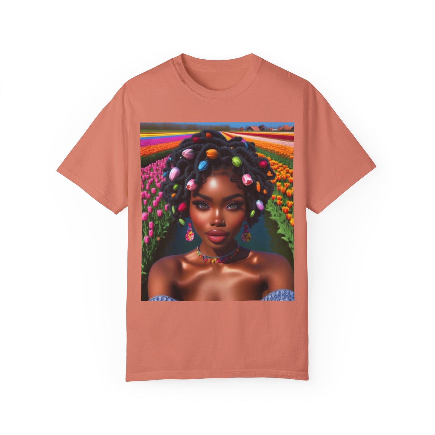 2024 Spring Season(Color Girl) Unisex Garment-Dyed T-shirt