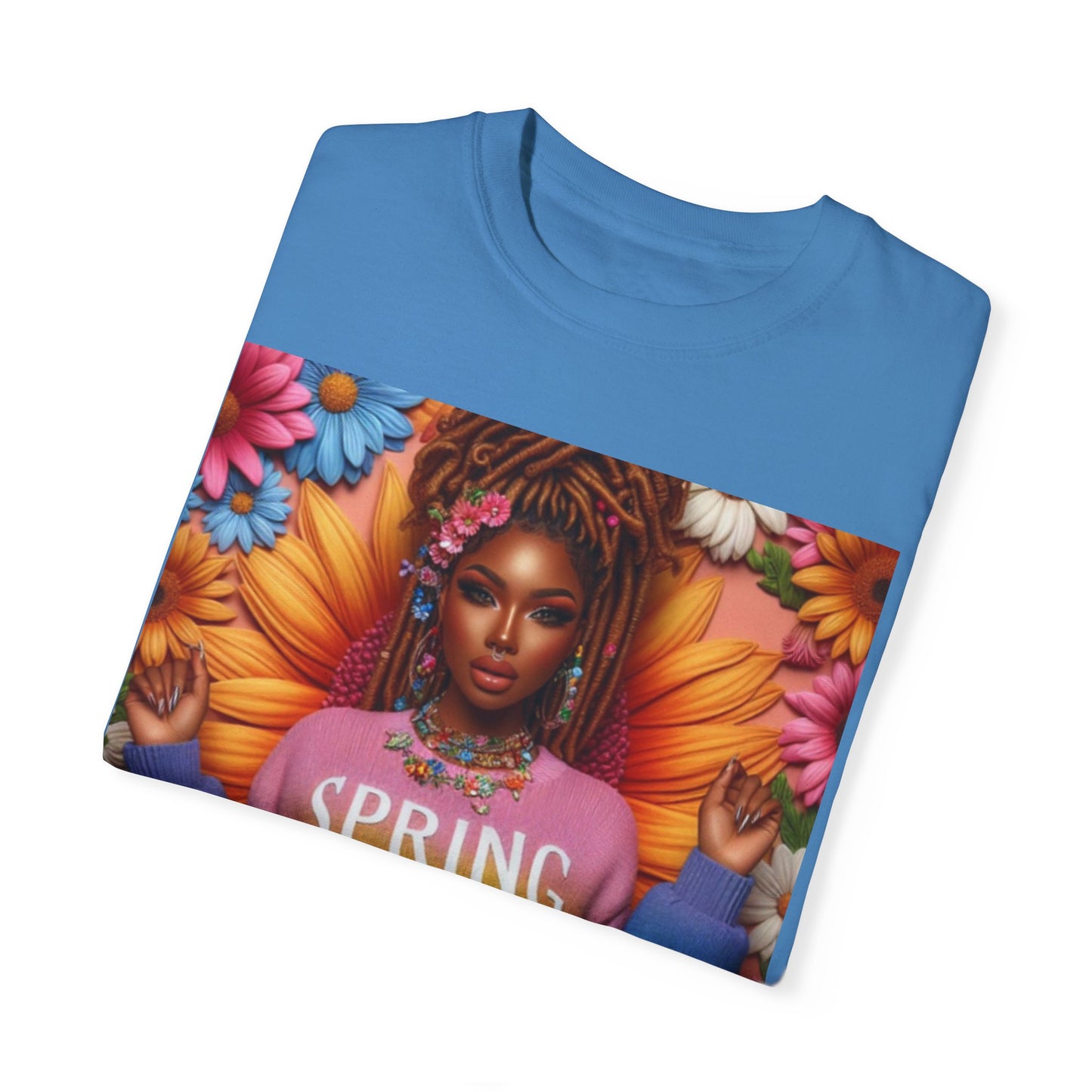 2024 Spring Season Unisex Garment-Dyed T-shirt