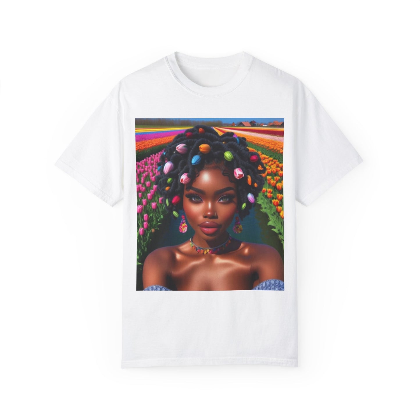 2024 Spring Season(Color Girl) Unisex Garment-Dyed T-shirt