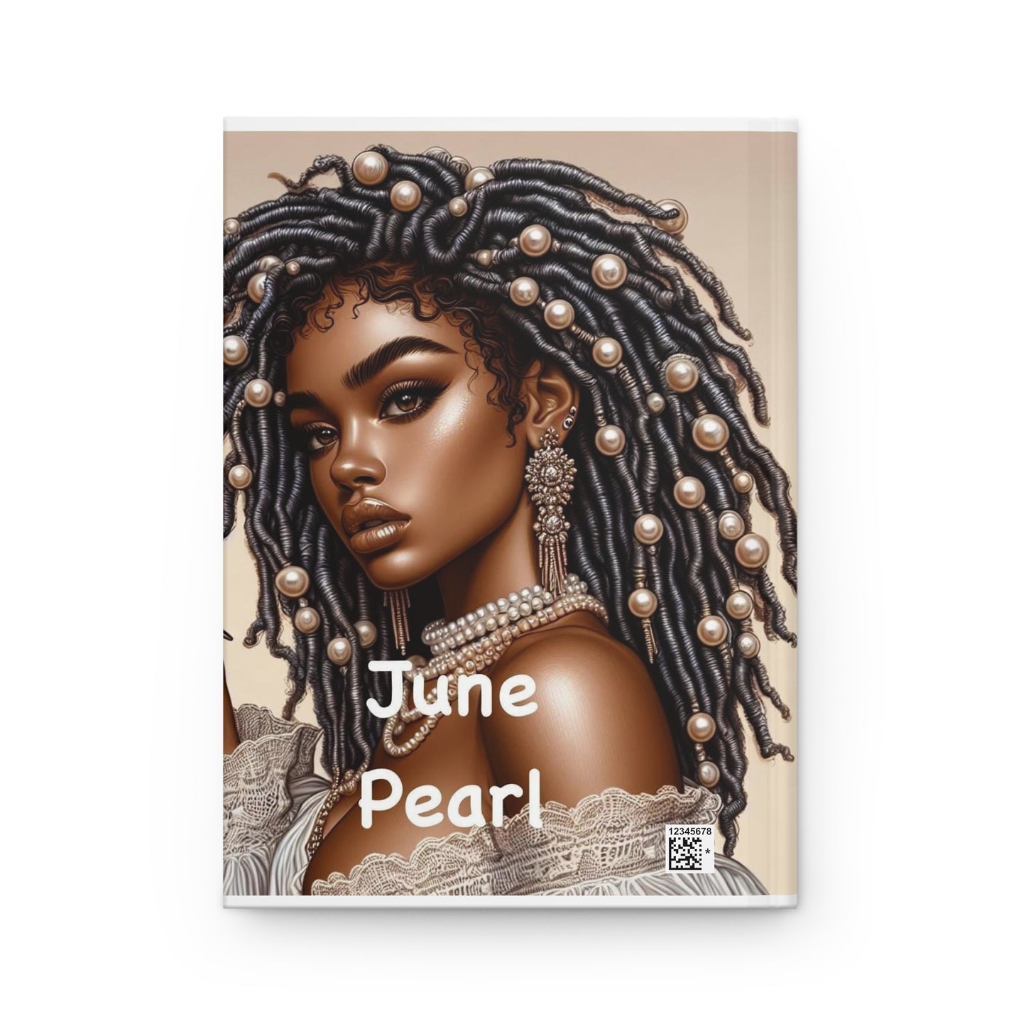 June Birthstone Hardcover Journal Matte