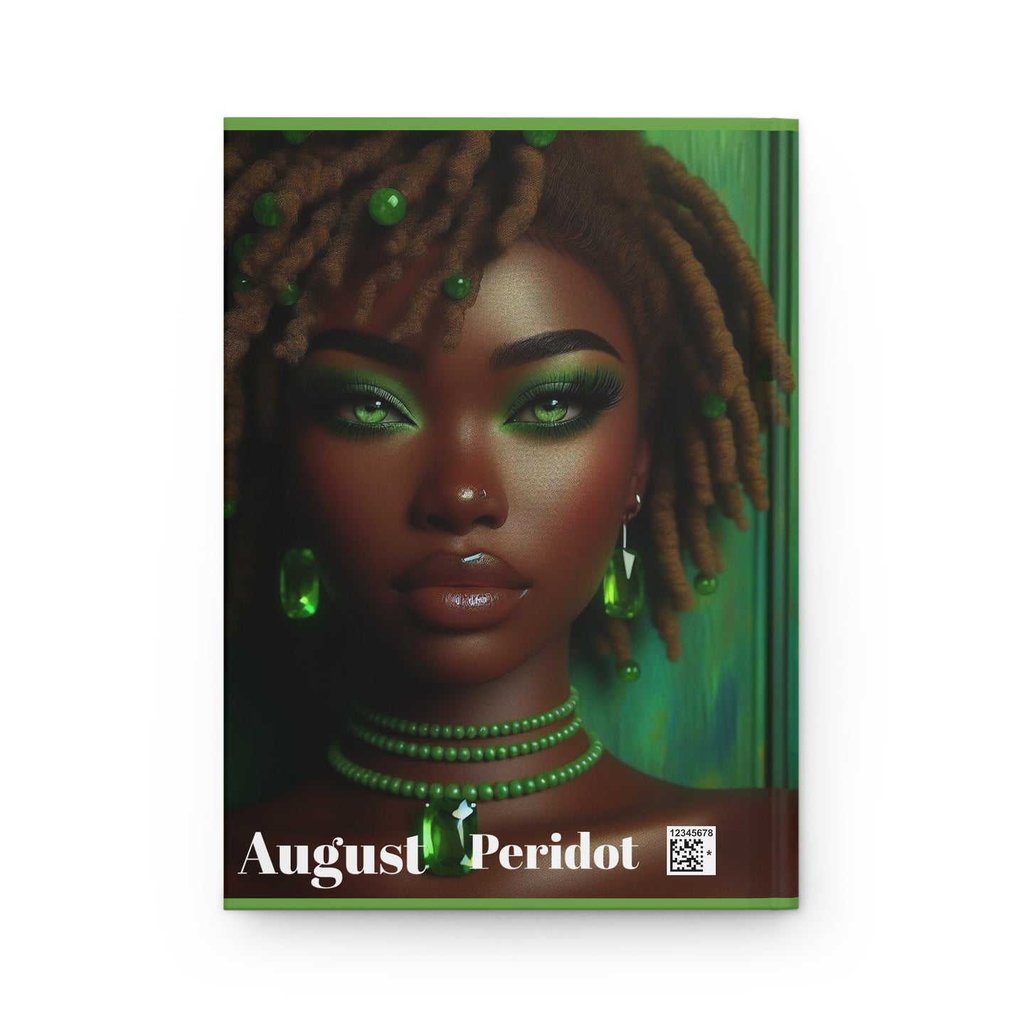 August Birthstone Hardcover Journal Matte