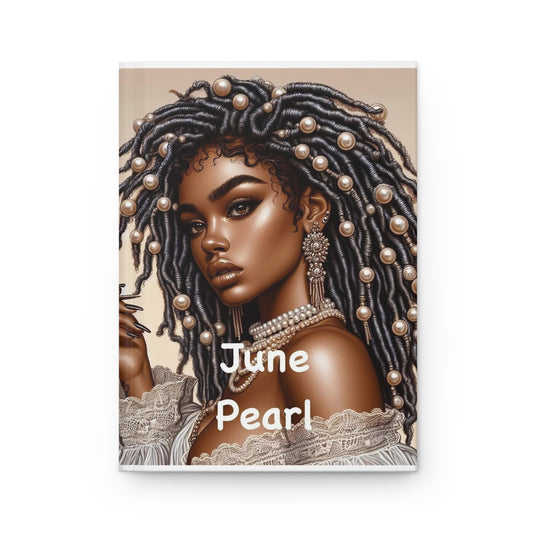 June Birthstone Hardcover Journal Matte