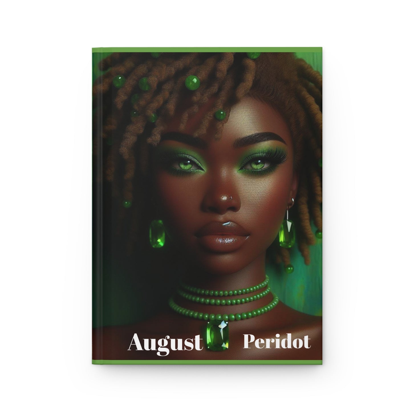 August Birthstone Hardcover Journal Matte