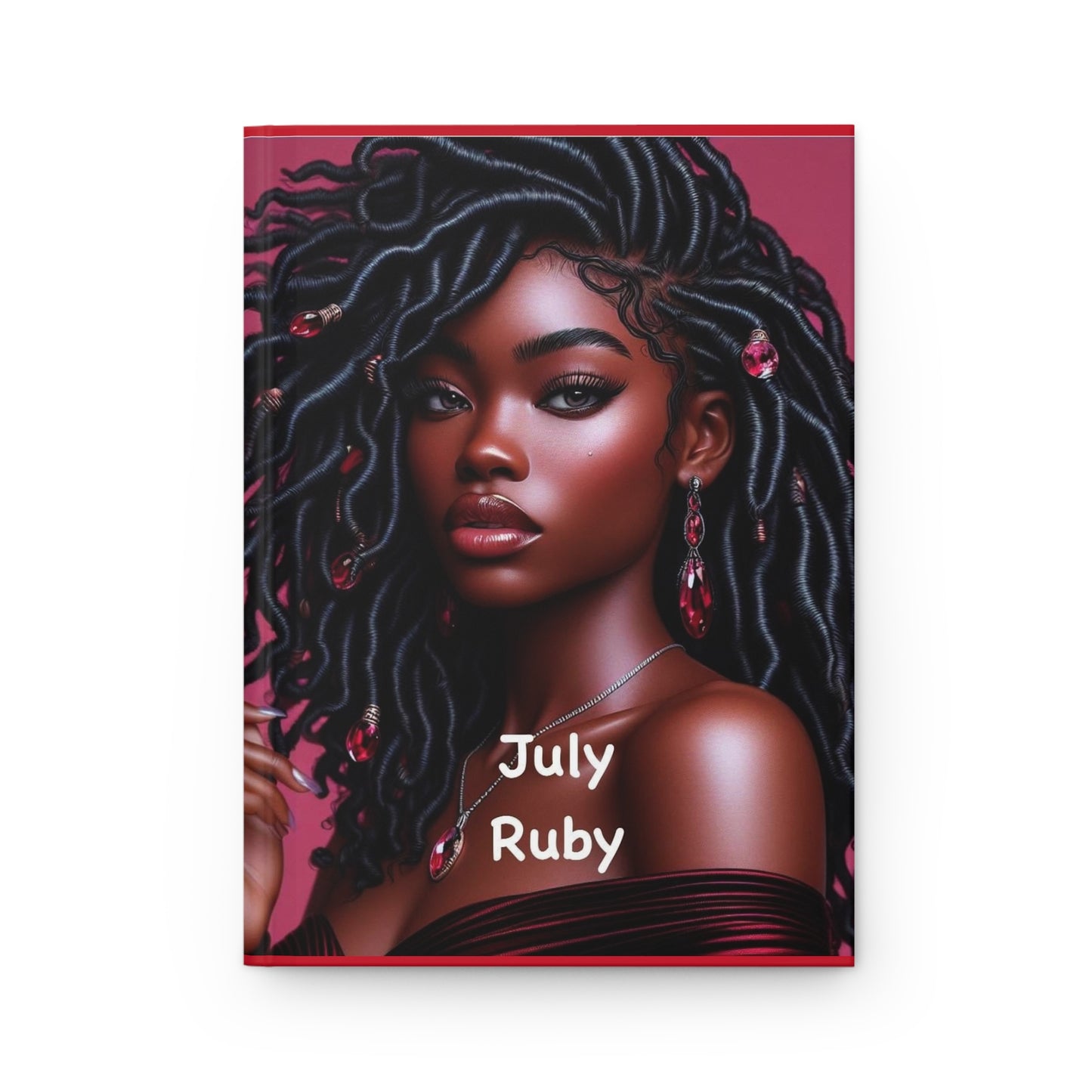 July Birthstone Hardcover Journal Matte