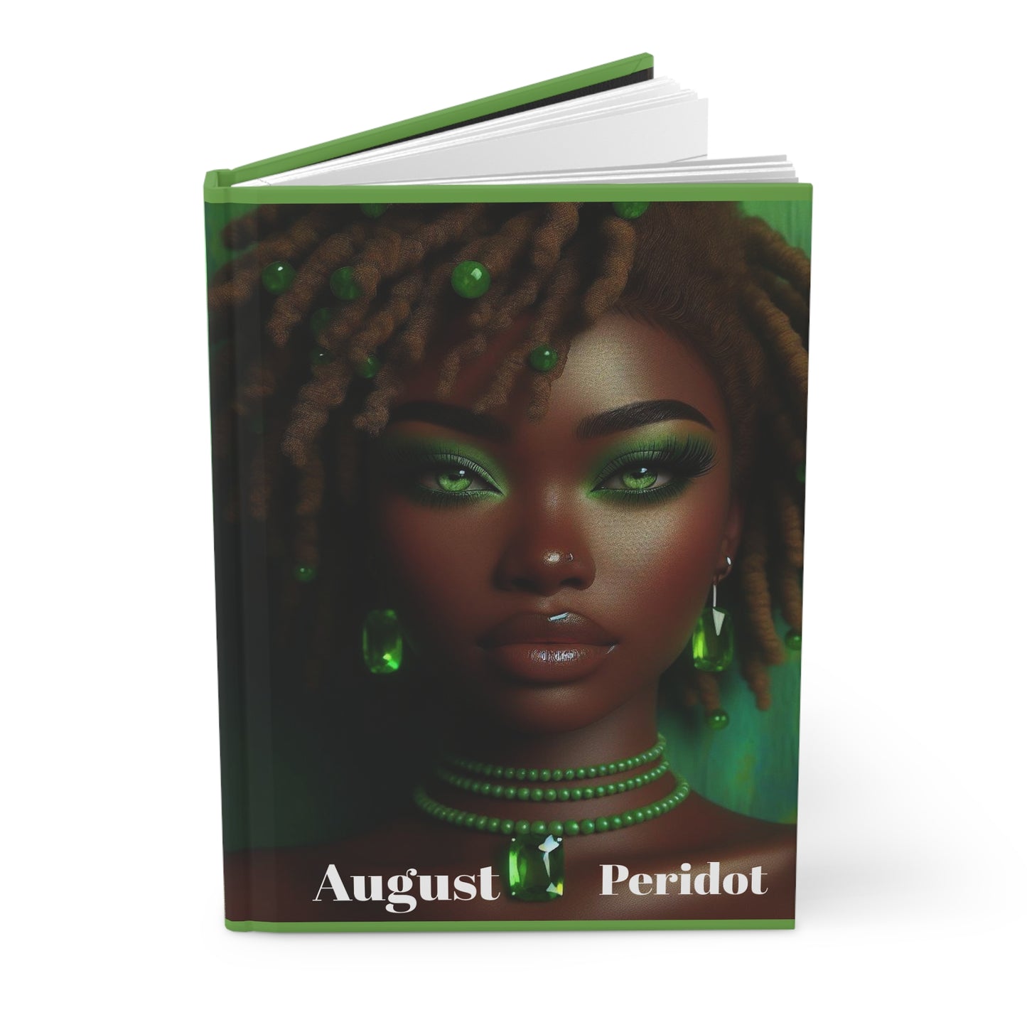 August Birthstone Hardcover Journal Matte