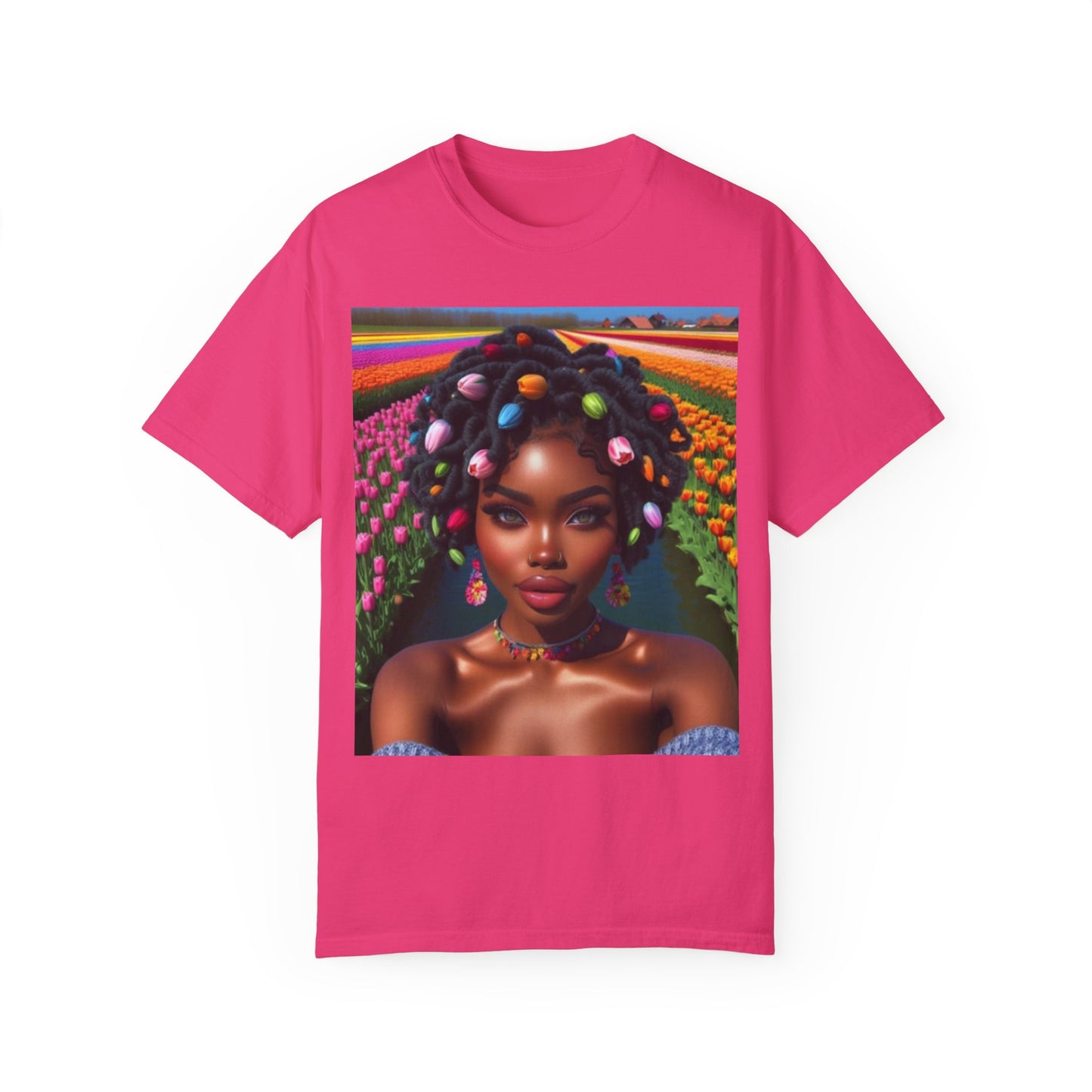 2024 Spring Season(Color Girl) Unisex Garment-Dyed T-shirt