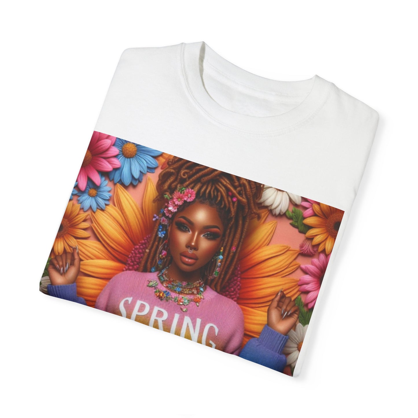 2024 Spring Season Unisex Garment-Dyed T-shirt