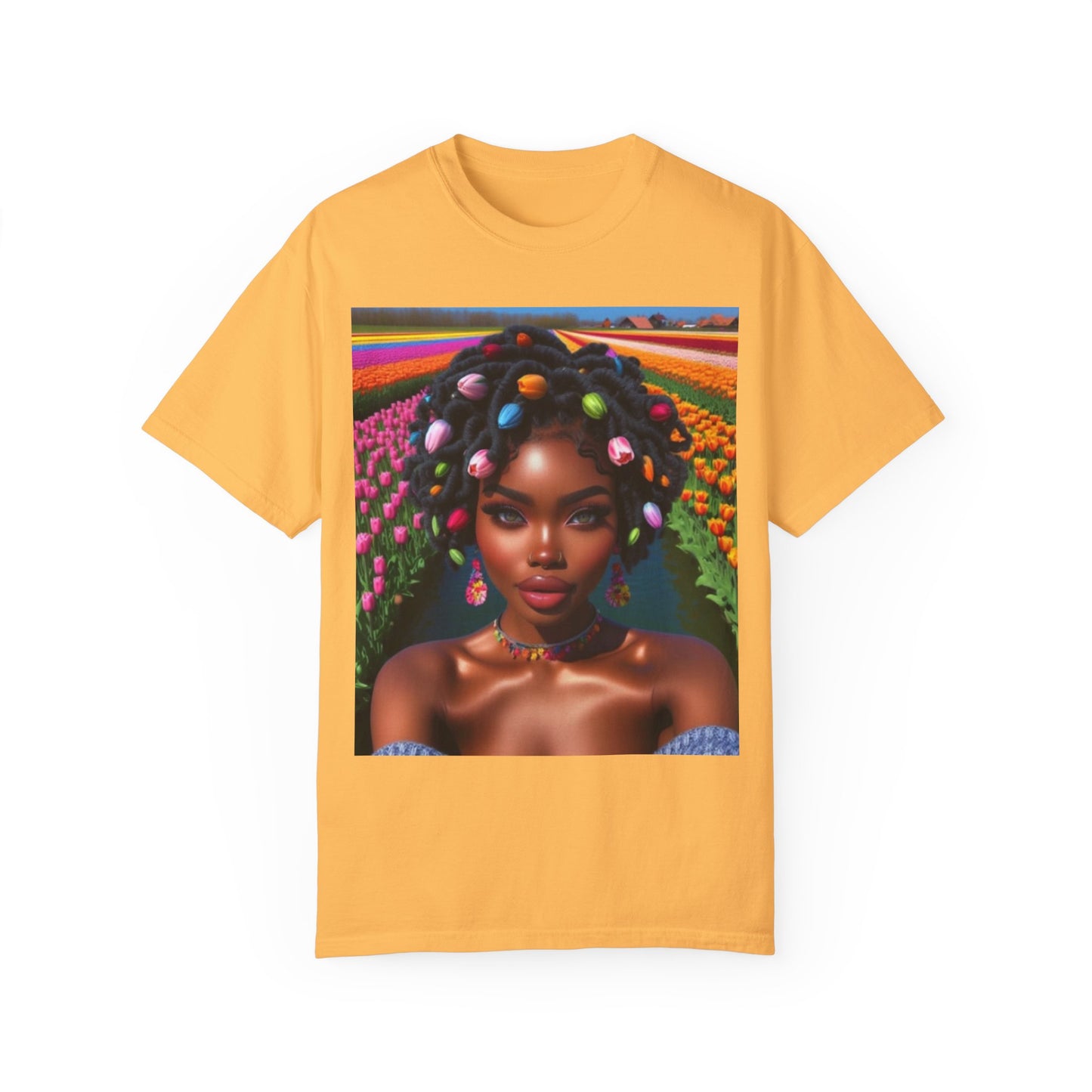 2024 Spring Season(Color Girl) Unisex Garment-Dyed T-shirt